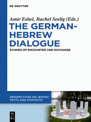 cover image of The German-Hebrew Dialogue